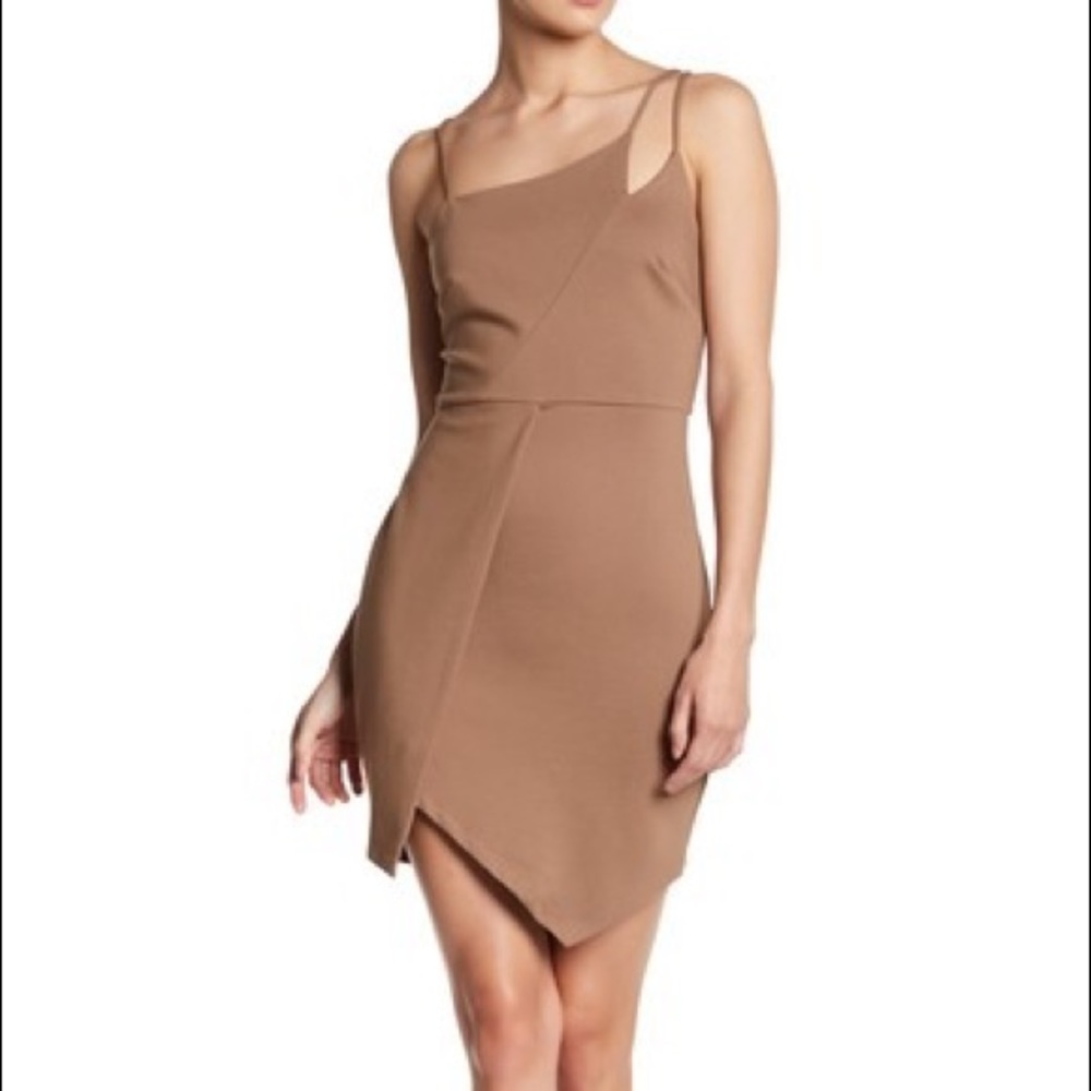 NWT Lush Ponti Asymmetrical Dress